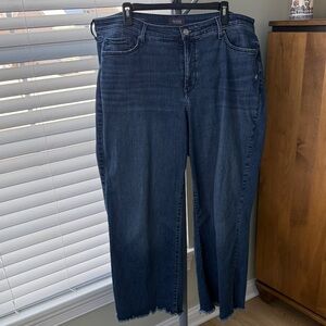 NYDJ 16W Teresa Wide Leg Ankle Jeans